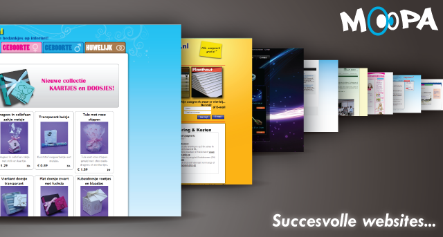 succesvolle websites MOOPA